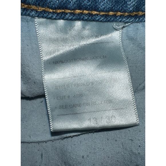 Kancan women’s button zipper distressed blue jeans shorts - Picture 6 of 9